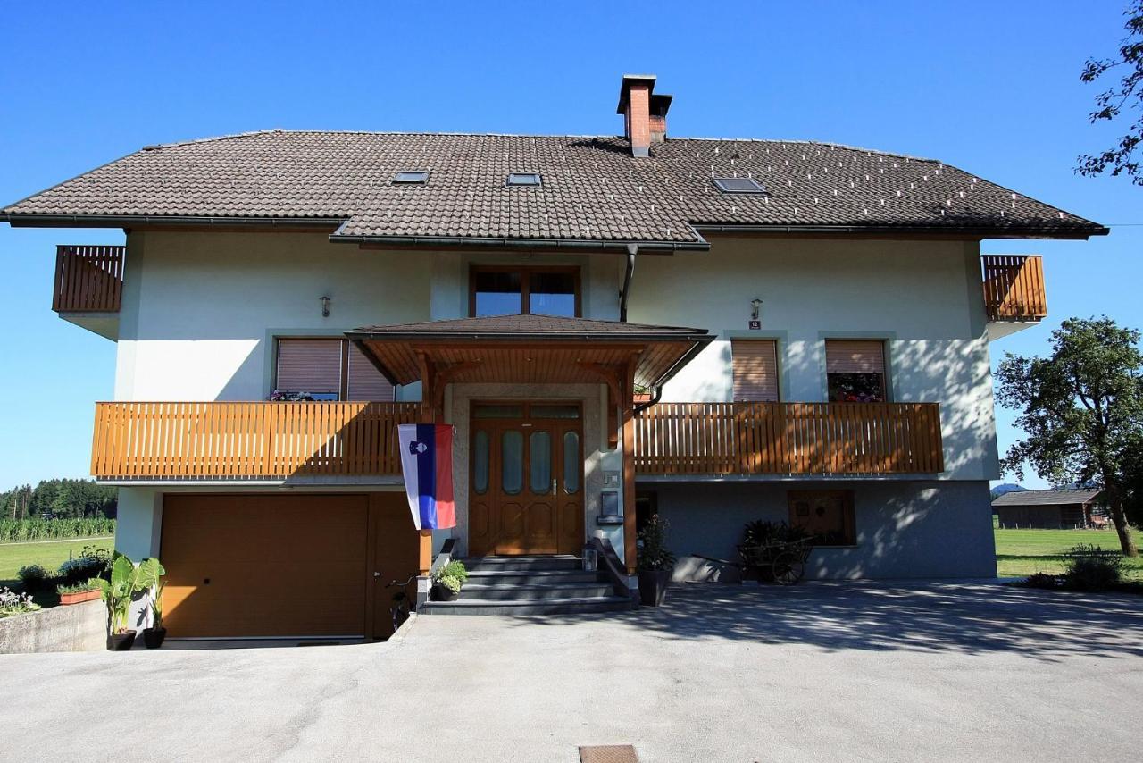 Hisa Na Vrtu Apartman Šenčur Kültér fotó